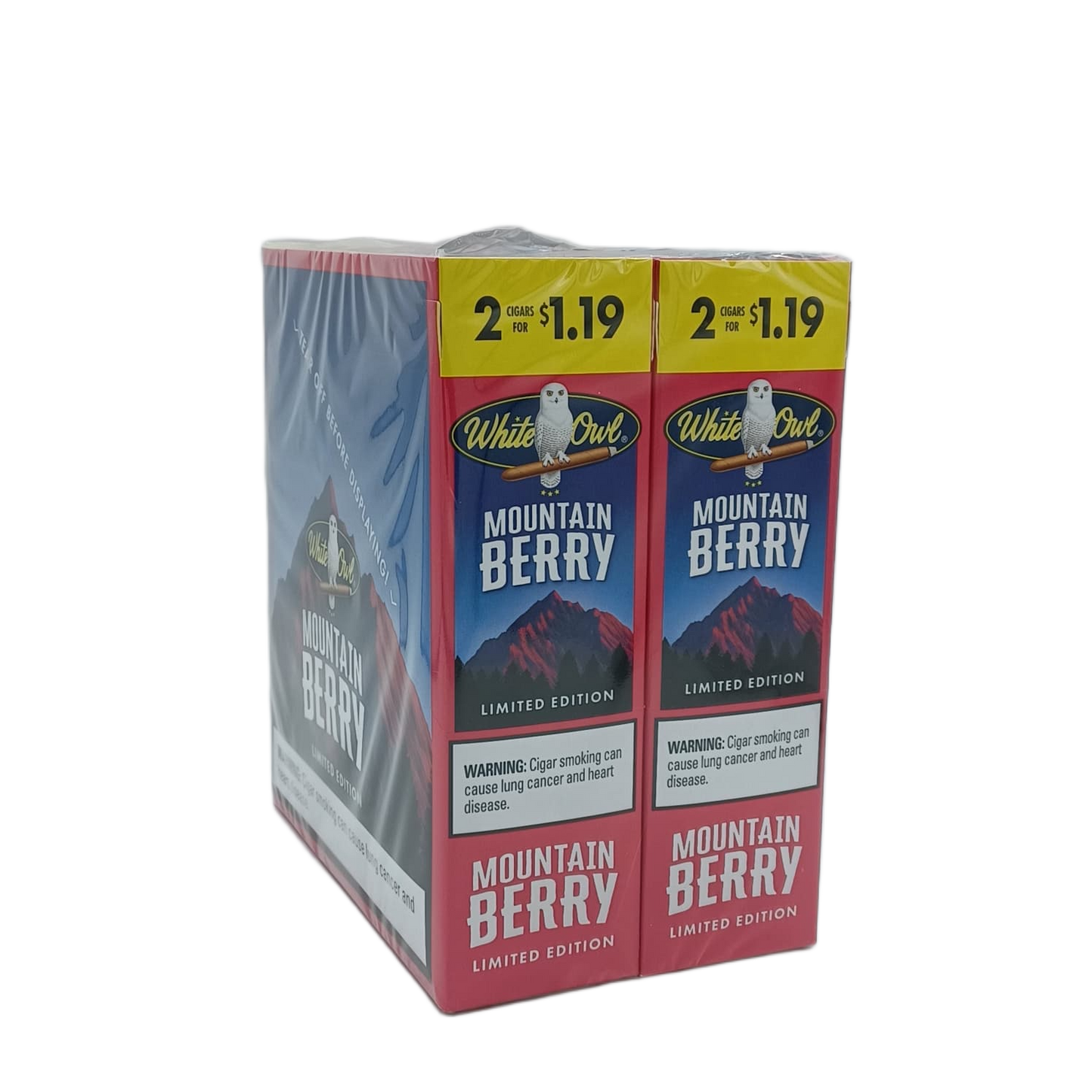 White Owl Mountain Berry 2/$1.19 30/2pk