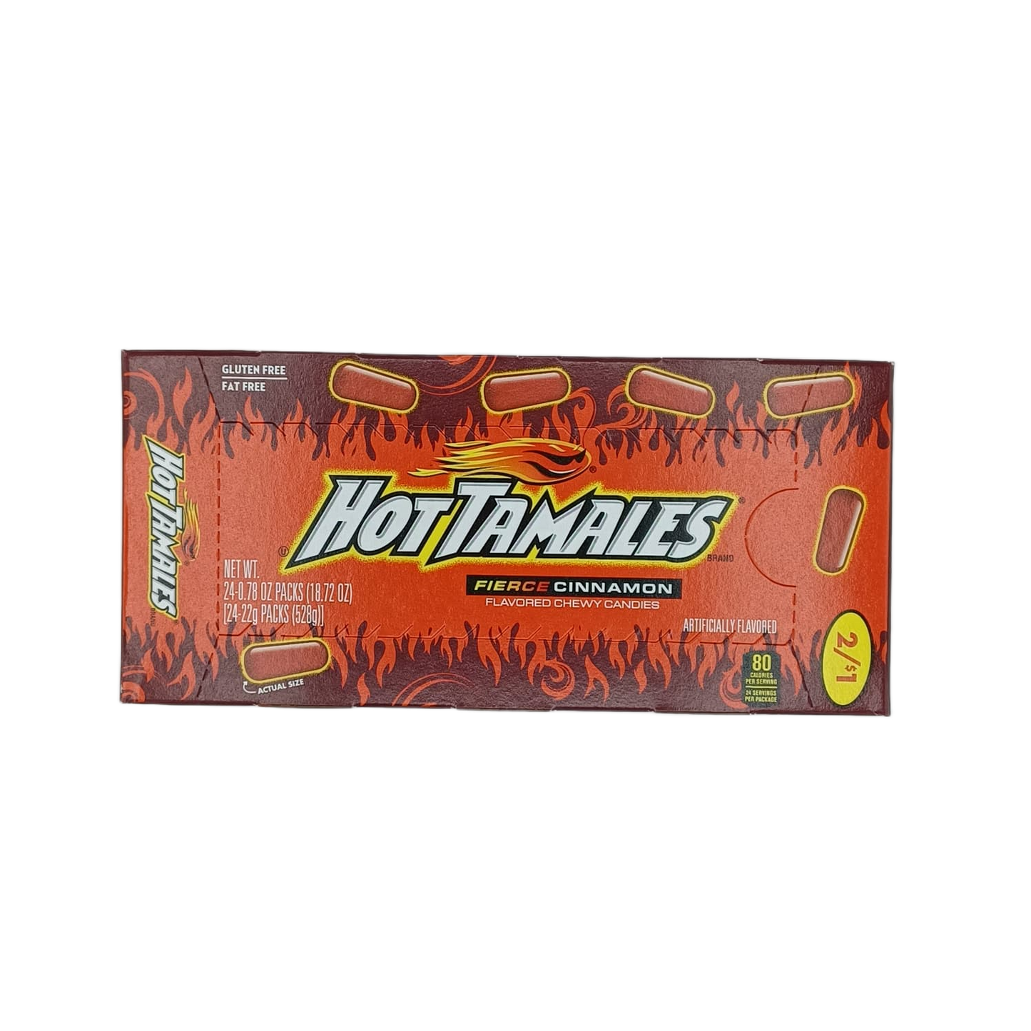 HotTamales Fierce Cinammon 2/$1 .78z/24ct