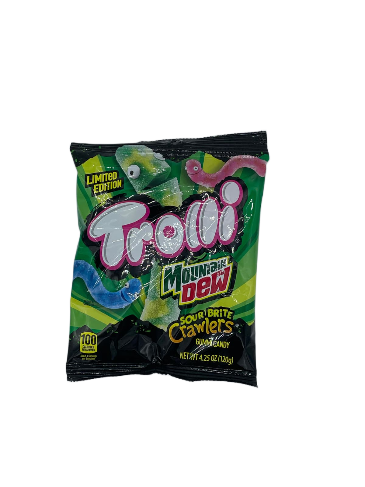 Trolli Mountain Dew Sour Brite Crawlers 4.25oz