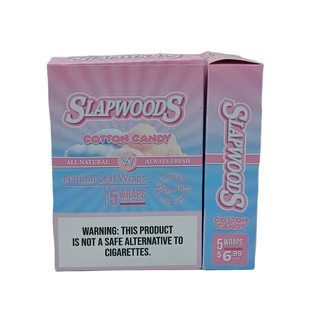 Slapwoods Wraps Cotton Candy 5/$6.99 10/5ct