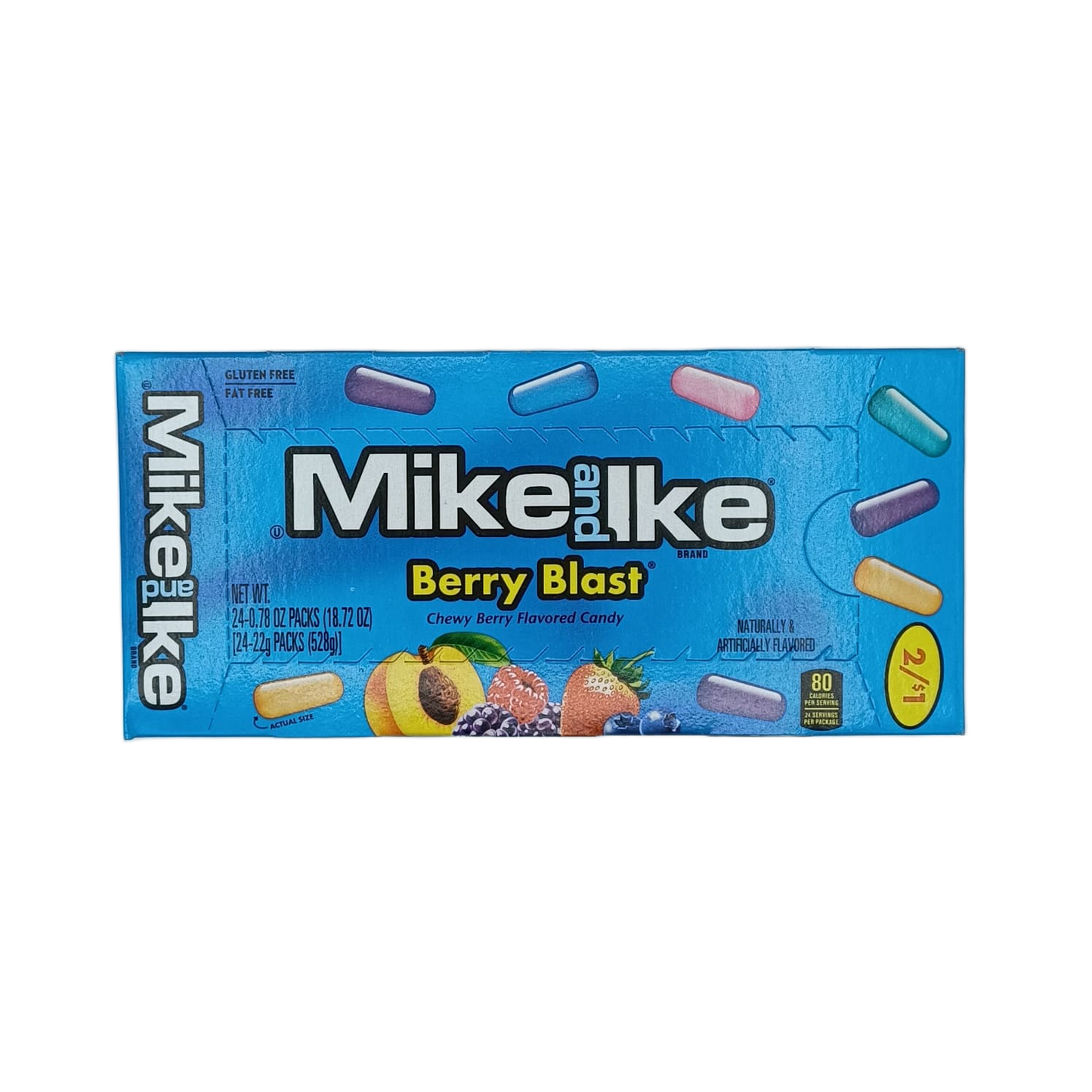 Mike and Ike Berry Blast 2/$1 .78oz/24ct