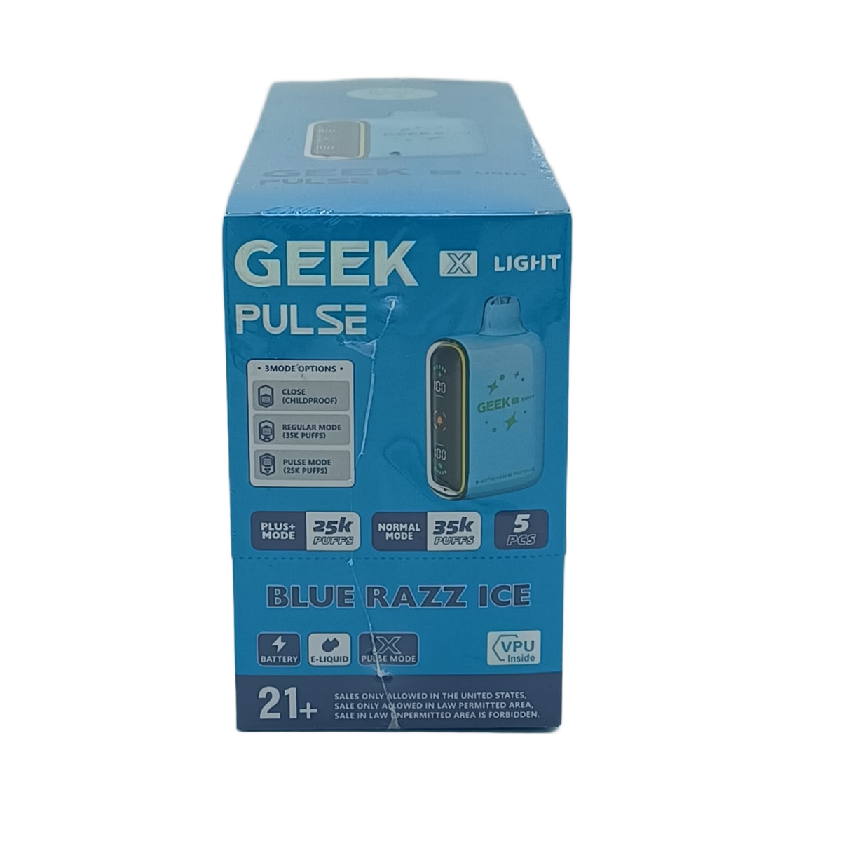 Geek PulseX Light Blue Razz Ice 5ct