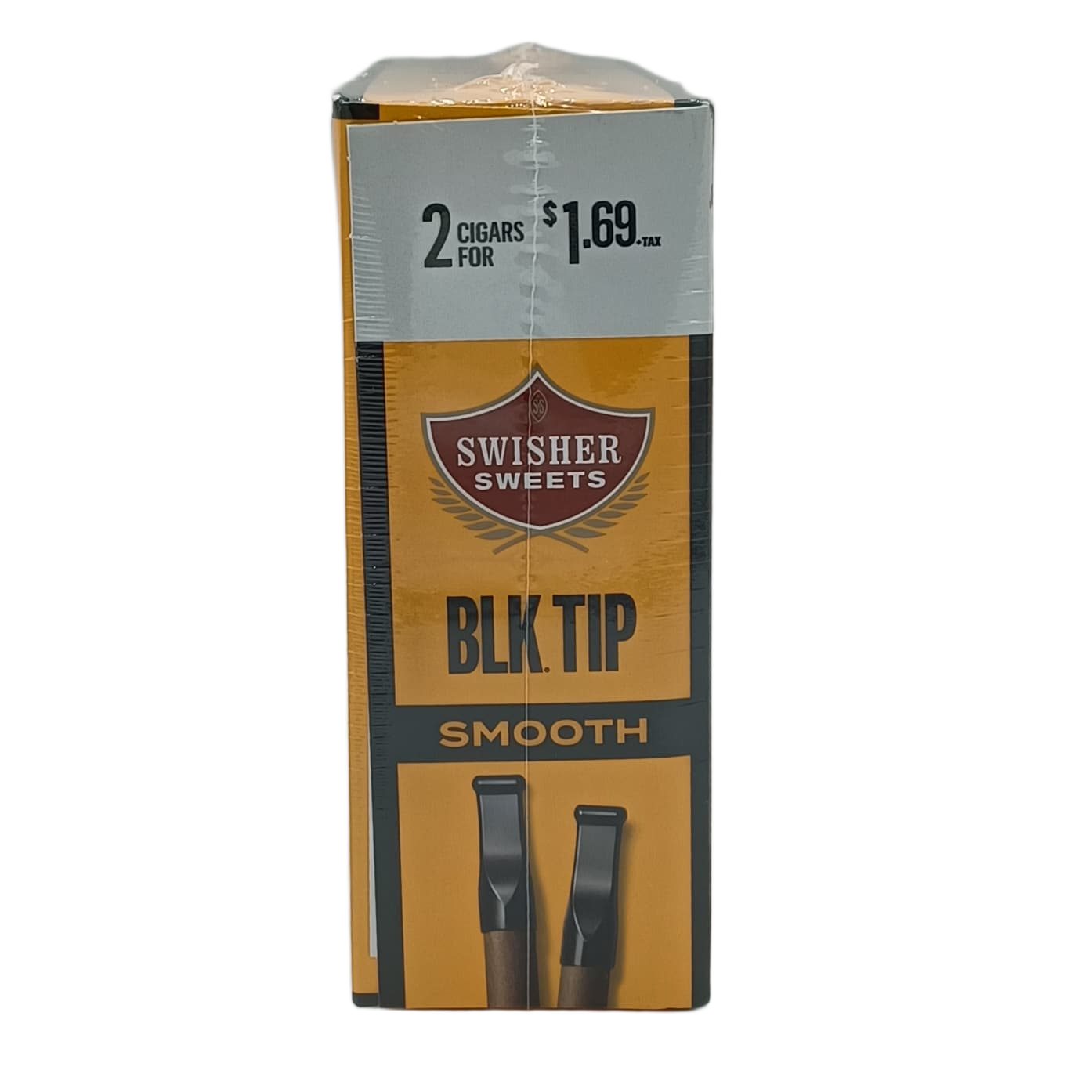 Swisher Sweets BLK TIP Smooth 2/$1.69 15/2pk