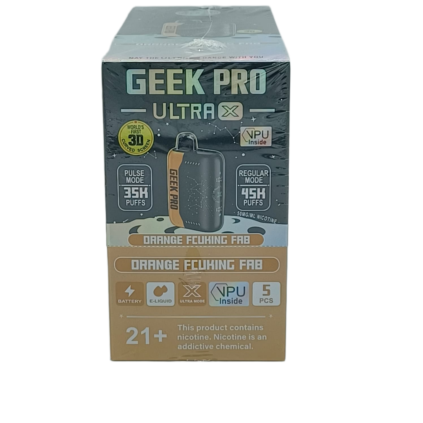GeekPro UltX Orange Fcuking Fab 5ct