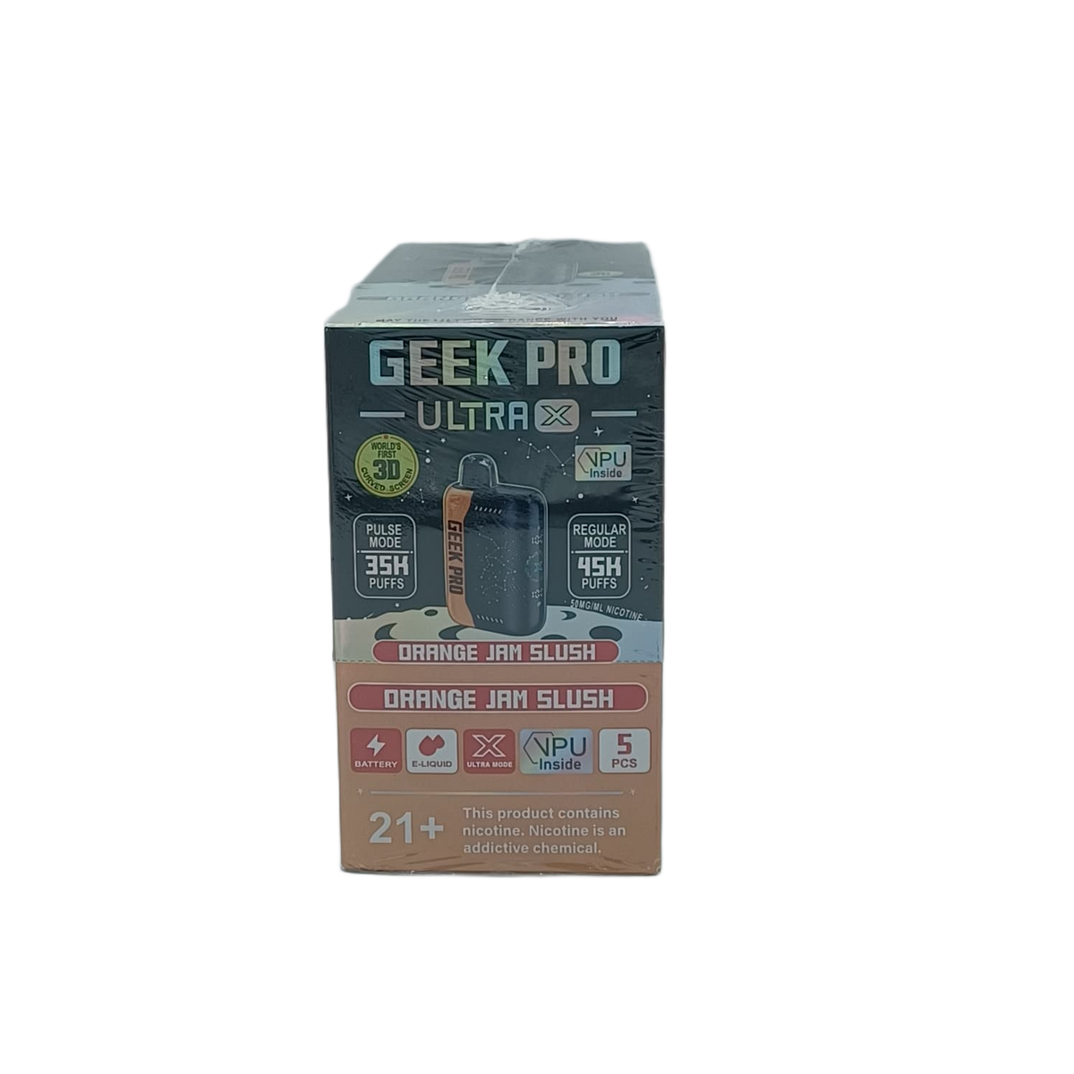 GeekPro UltX Orange Jam Slush 5ct