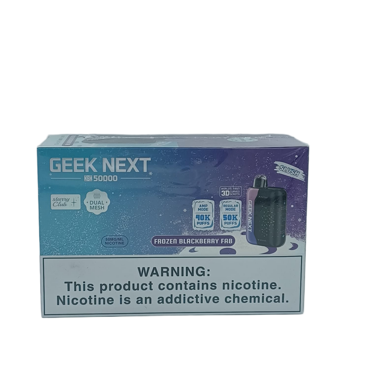 GeekNext X50K Frozen Blackberry Fab 5ct