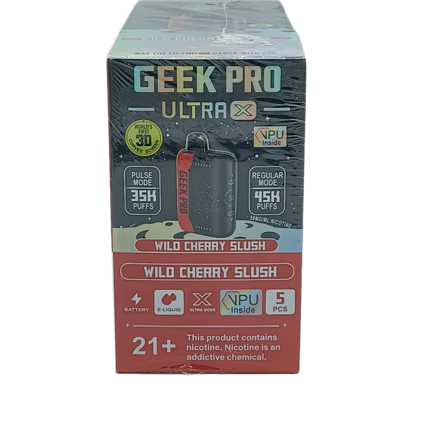 GeekPro UltX Wild Cherry Slush 5ct