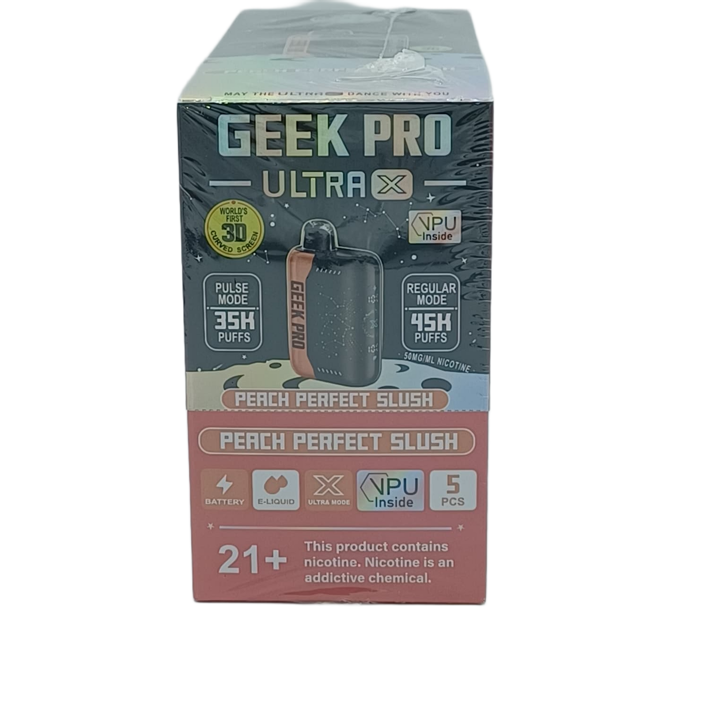 GeekPro UltX Peach Perfect Slush 5ct