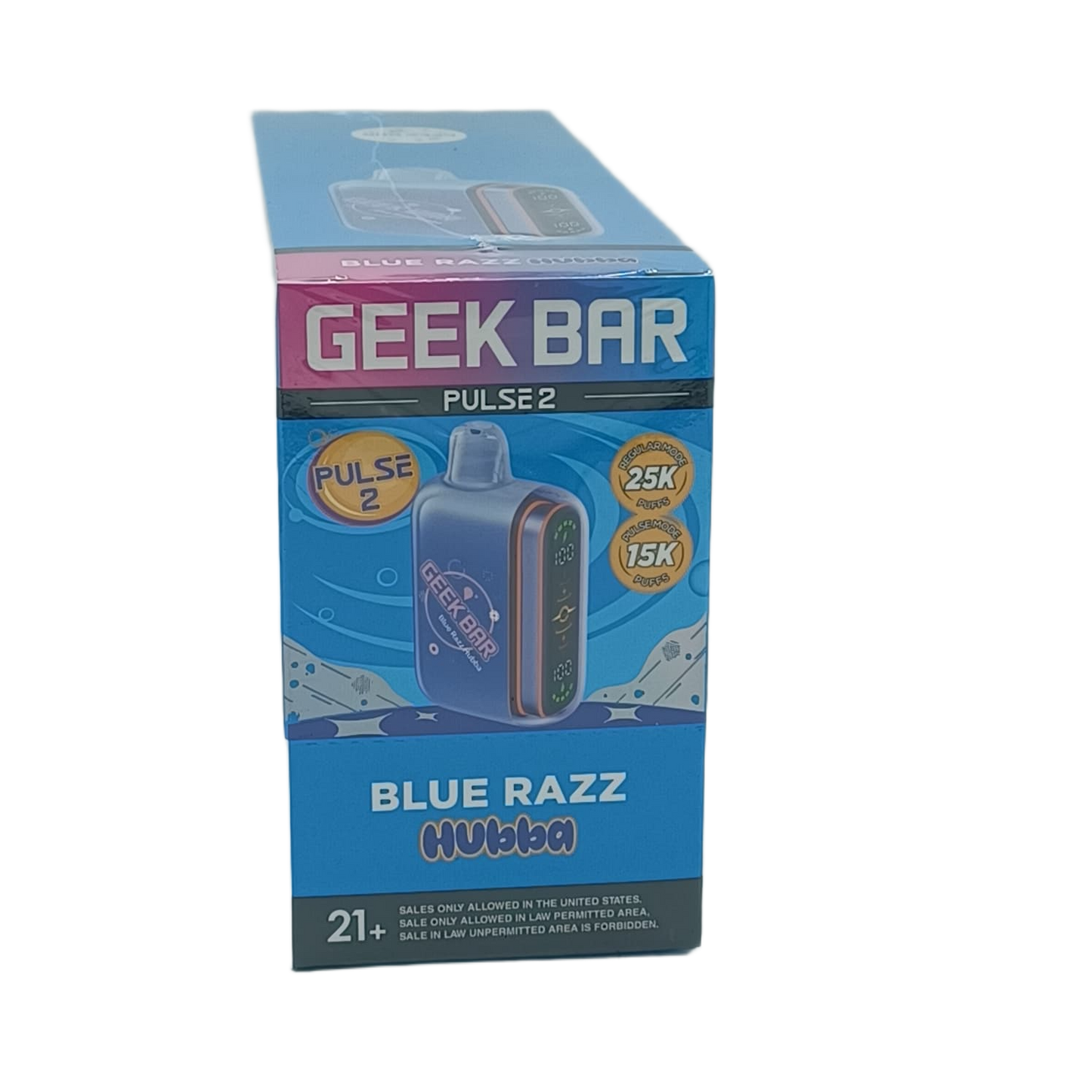 GeekBar Pulse2 Blue Razz Hubba 5ct
