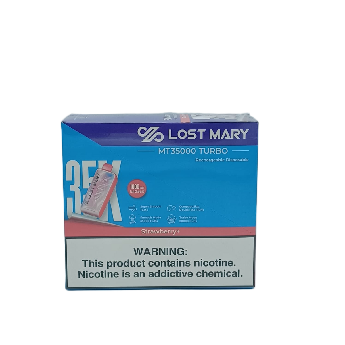 Lost Mary MT35000 Turbo Strawberry+ 5ct