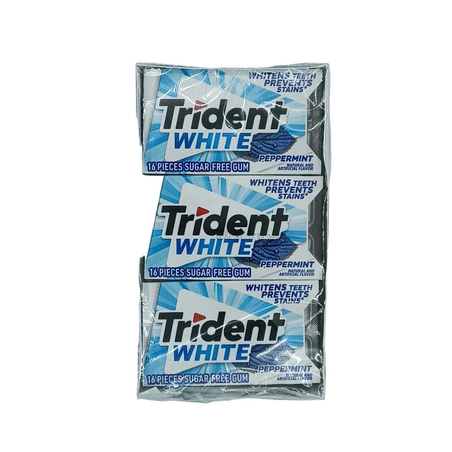 Trident White Peppermint 16pk/12ct