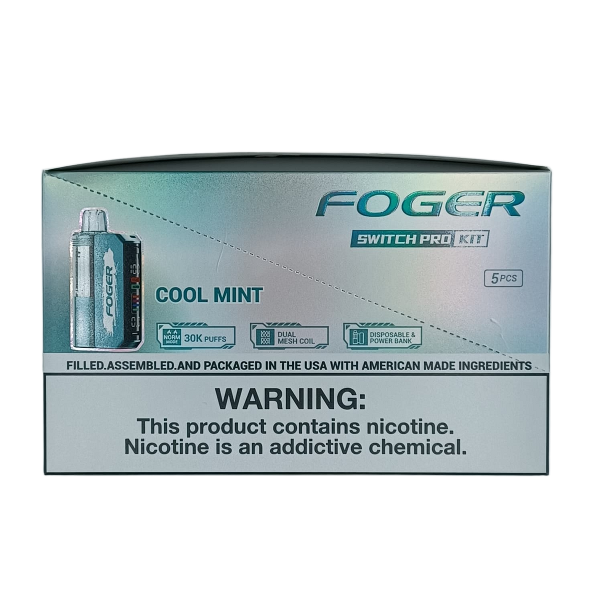 Foger Switch Pro Kit Cool Mint 5ct