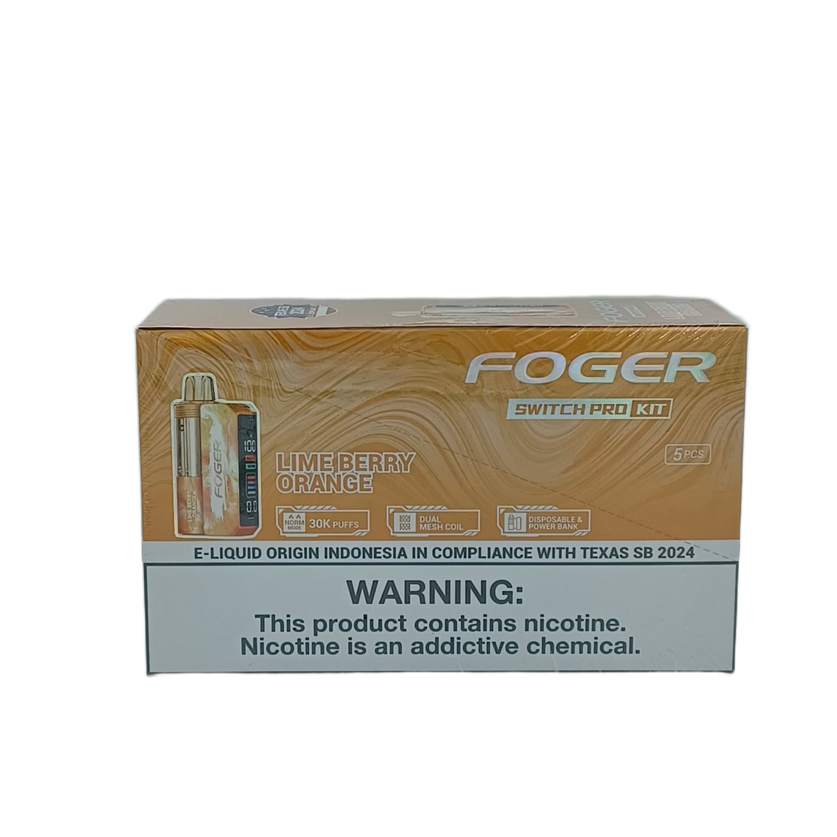 Foger Switch Pro Kit Lime Berry Orange 5ct
