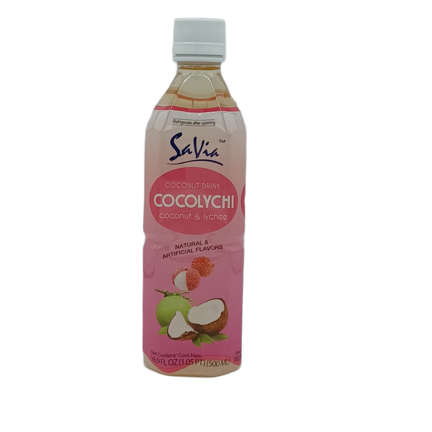 Savia Aloe CocoLychi 16.9oz/12ct