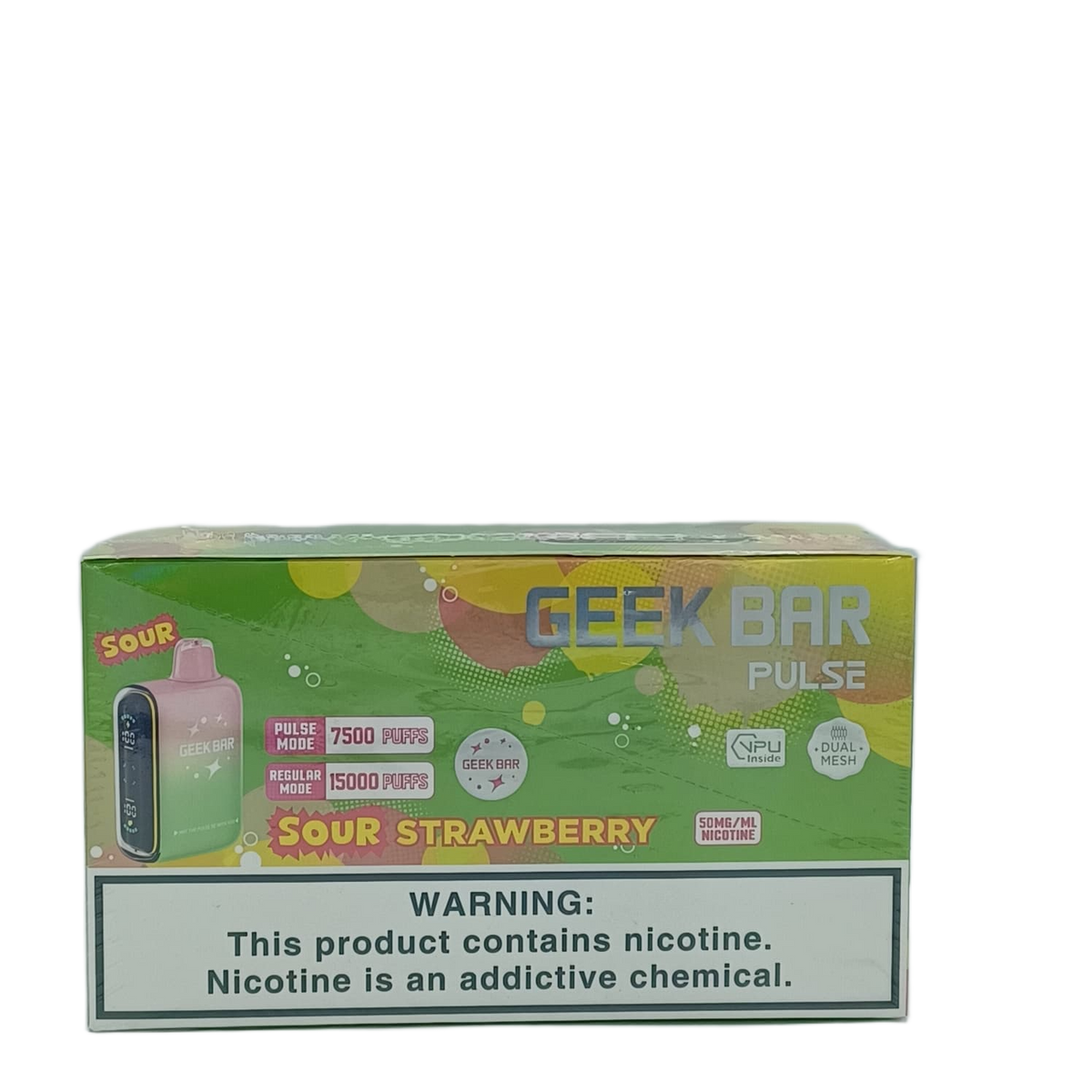 GeekBarPulse Sour Strawberry 5ct