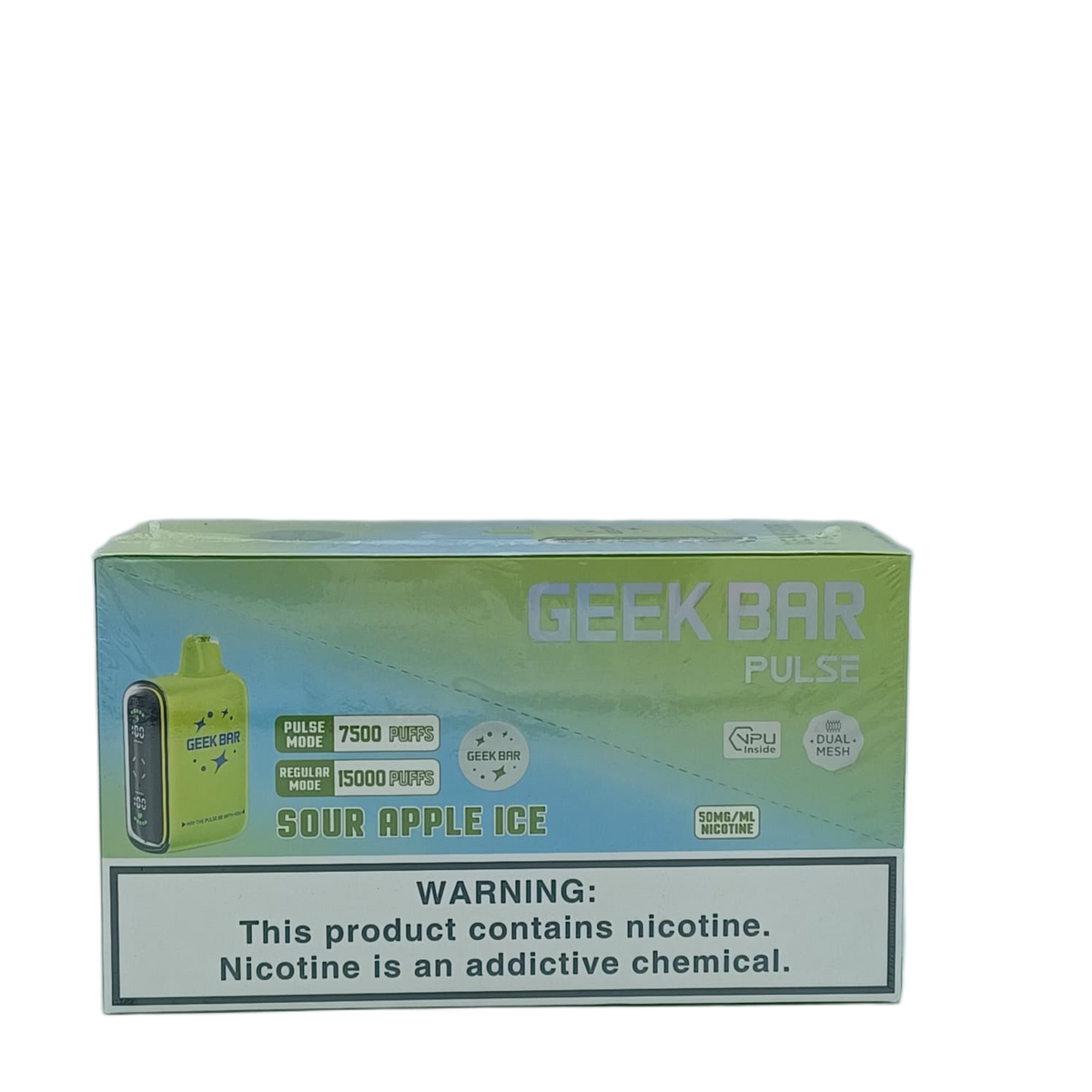 GeekBarPulse Sour Apple Ice 5ct