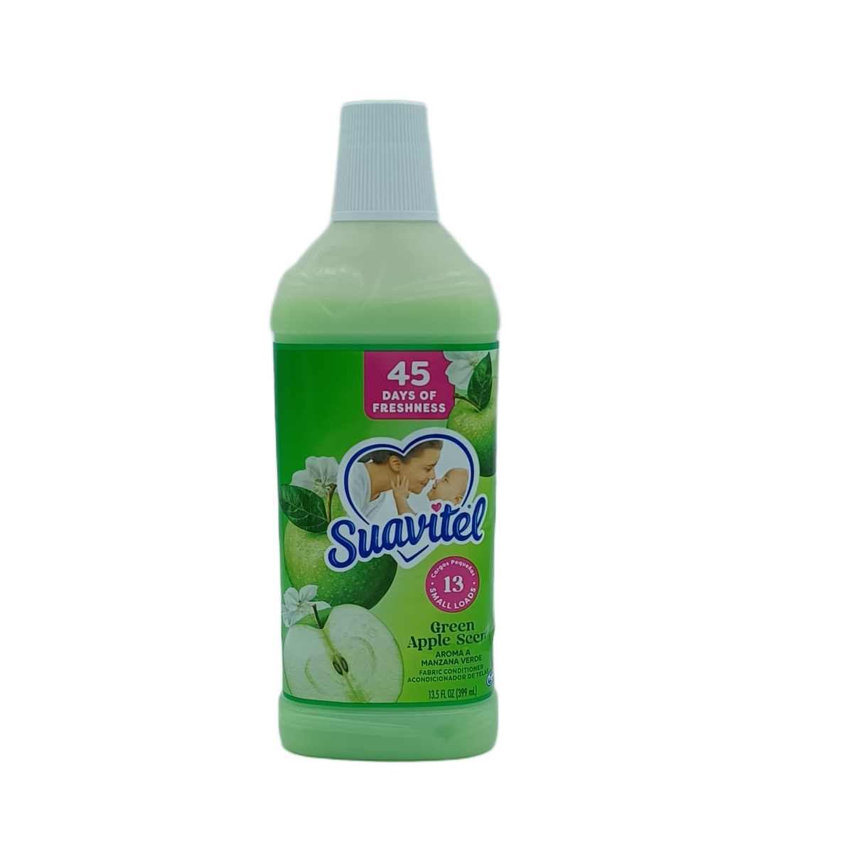 Suavitel FabricSoftner Green Apple Scent 13.5oz