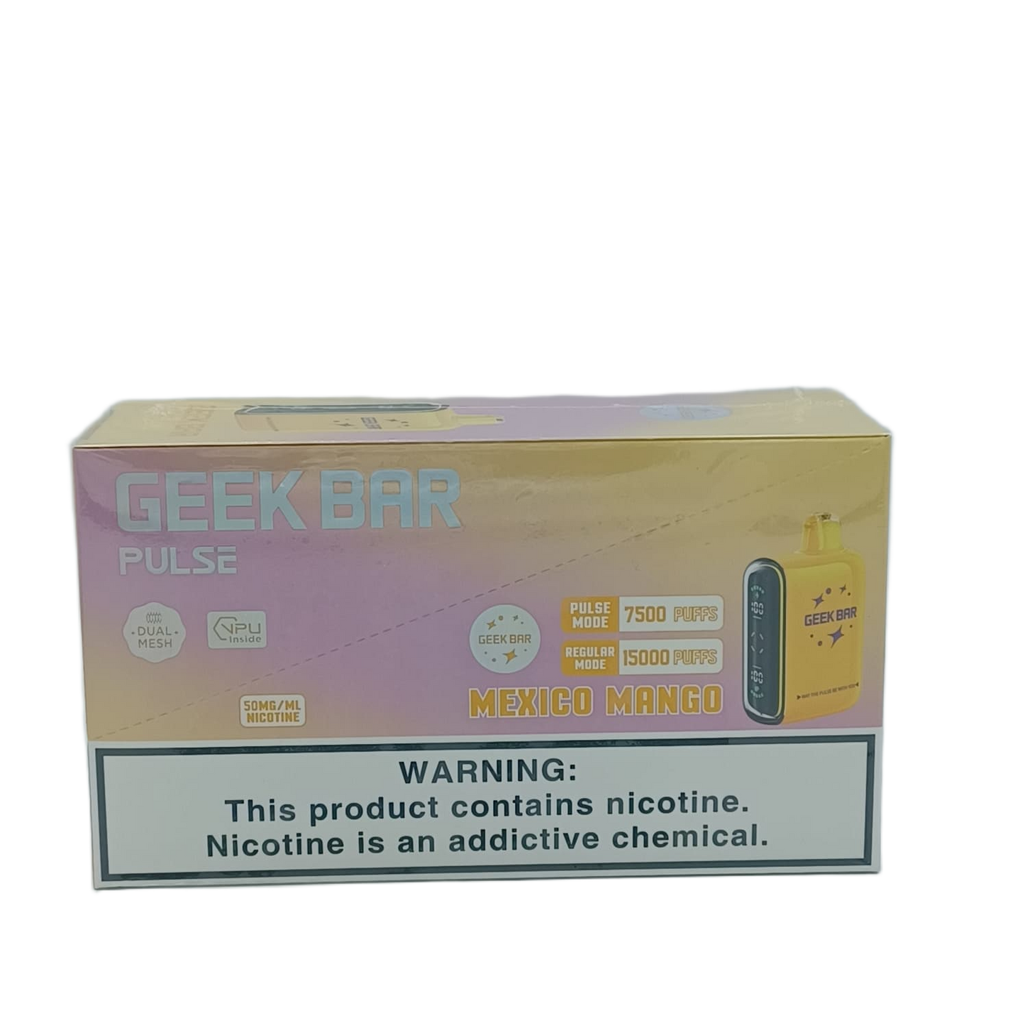 GeekBarPulse Mexico Mango 5ct