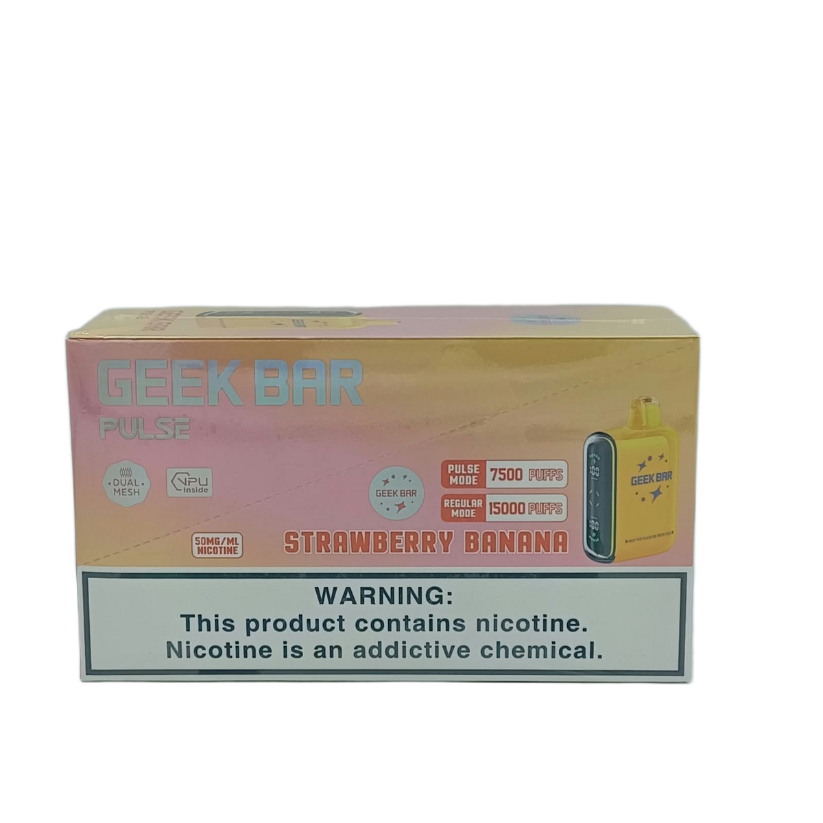 GeekBarPulse Strawbery Banana 5ct