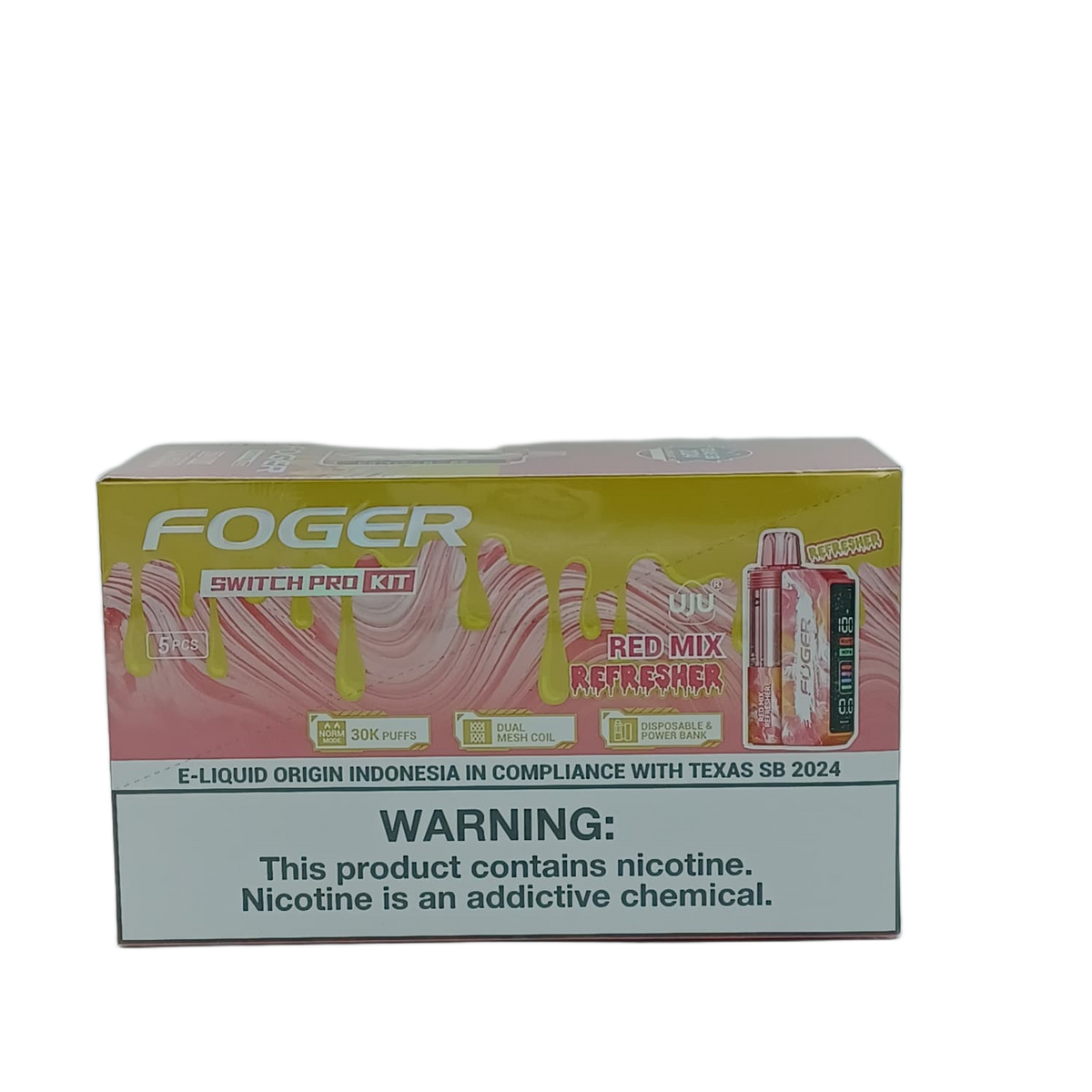 Foger Switch Pro Kit Red Mix Refreshers 5ct