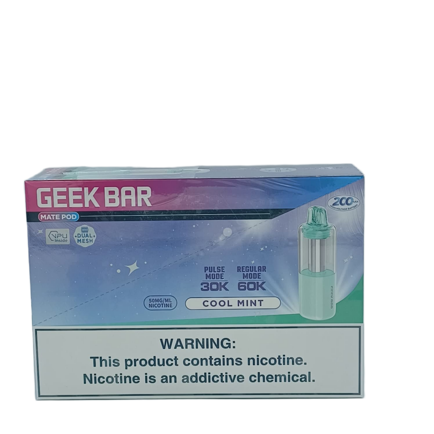 GeekBar MatePOD Cool Mint 5ct
