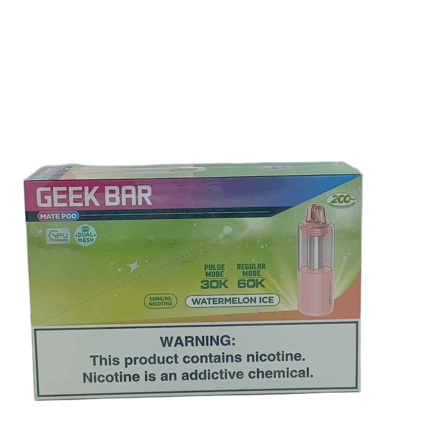 GeekBar MatePOD Watermelon Ice 5ct