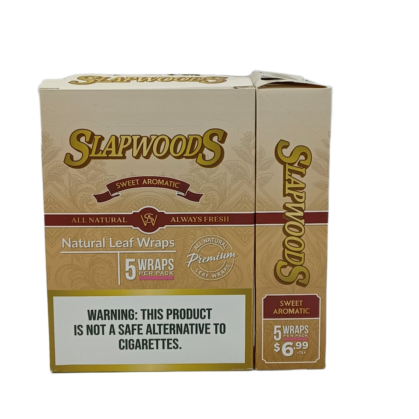 Slapwoods Wraps Sweet Aromatic 5/$6.99 10/5ct