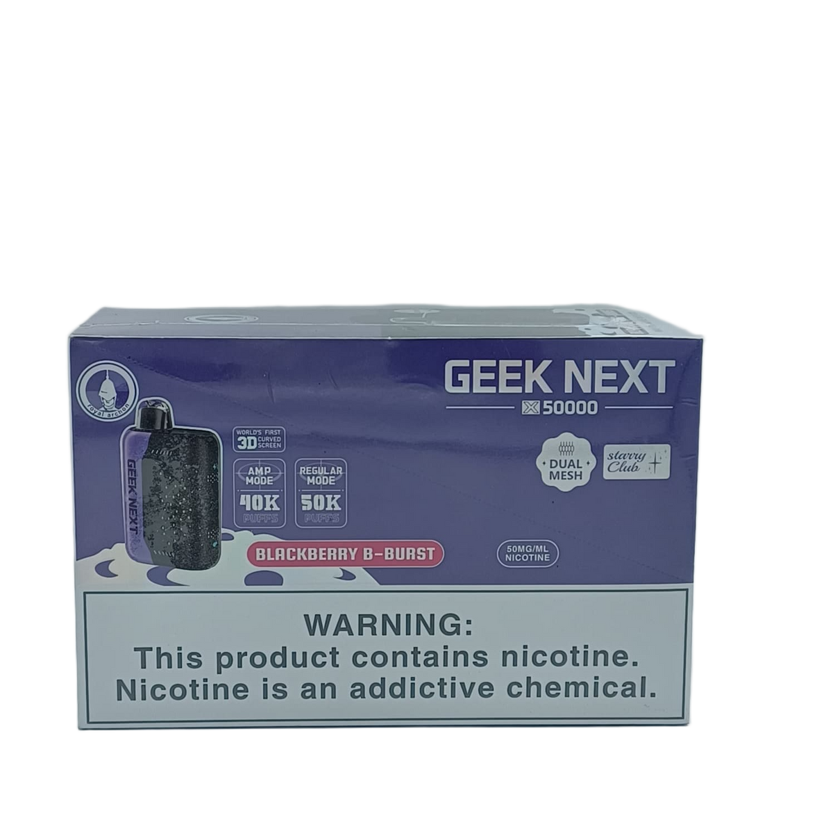 GeekNext X50K Blackberry B Burst 5ct