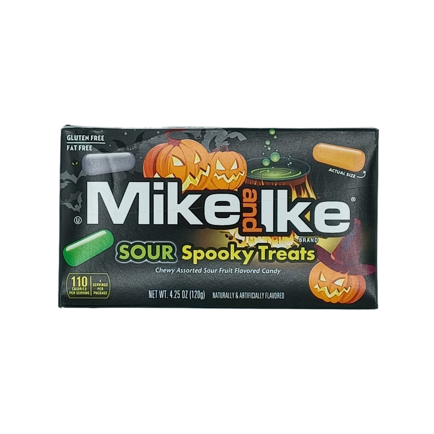 Mike & Ike Sour Spooky Treats Theater Box 4.25oz
