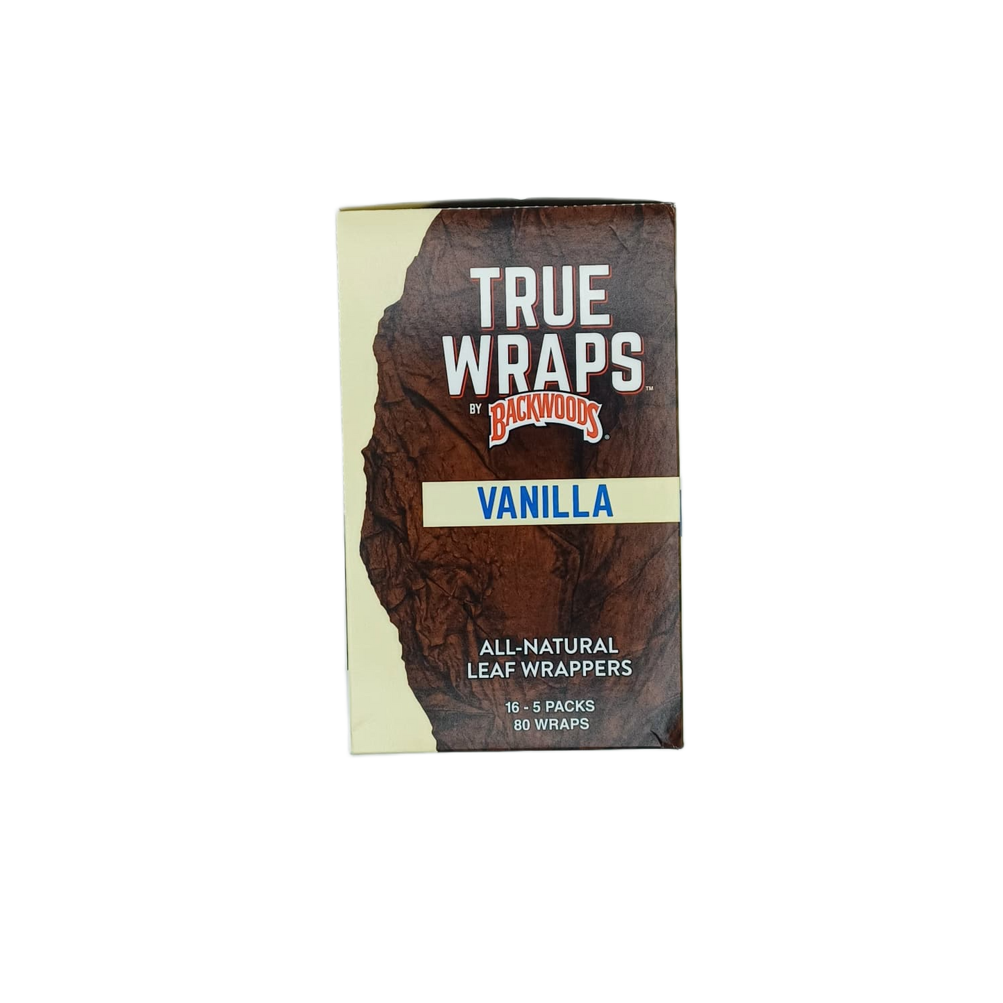 Backwoods True Wraps Vanilla 16/5pk