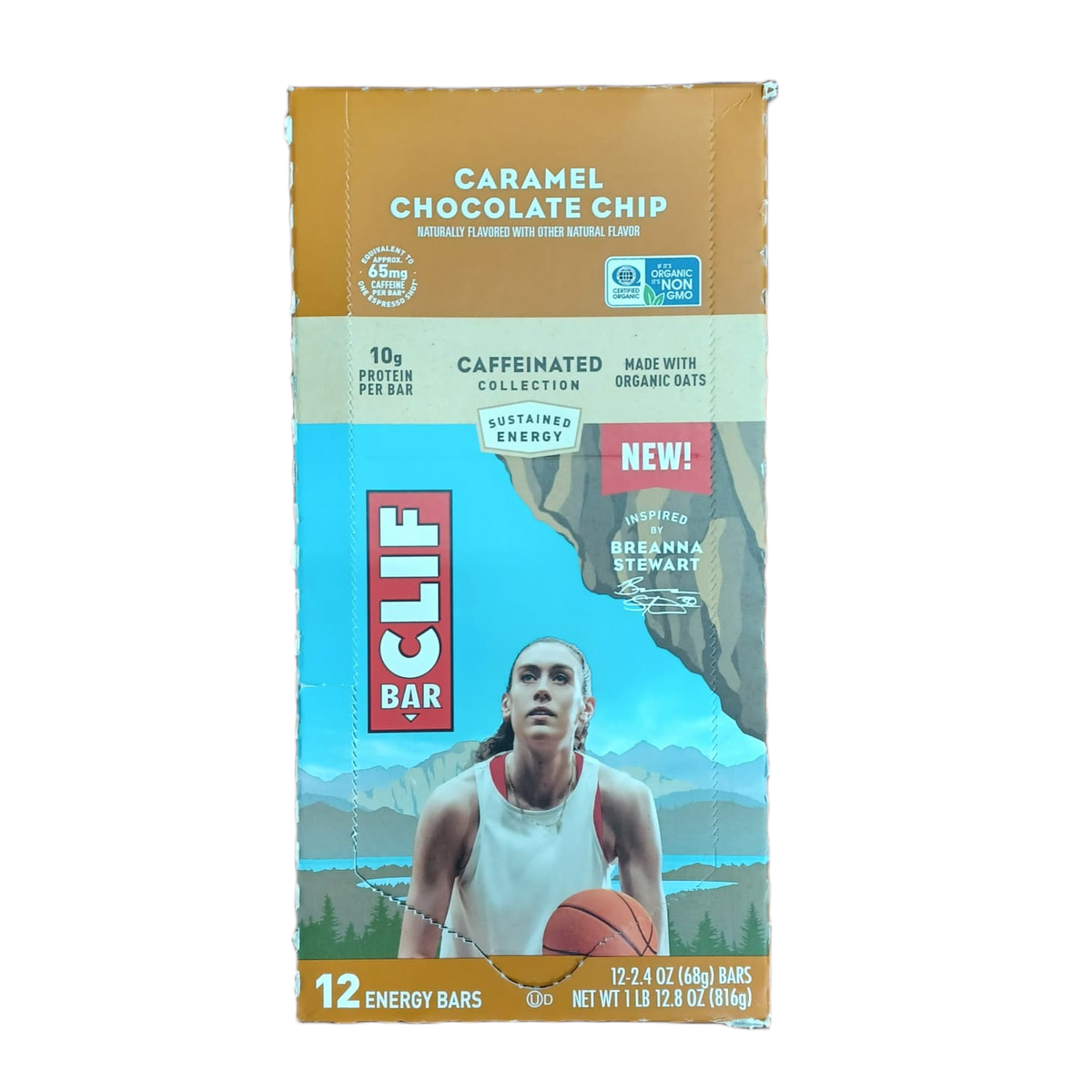 Clif Caramel Chocolate Chip 12ct