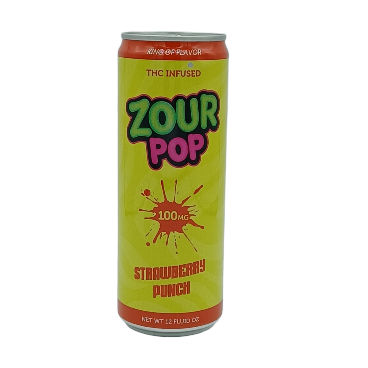 ZourPop Strawberry Punch 100m/12oz