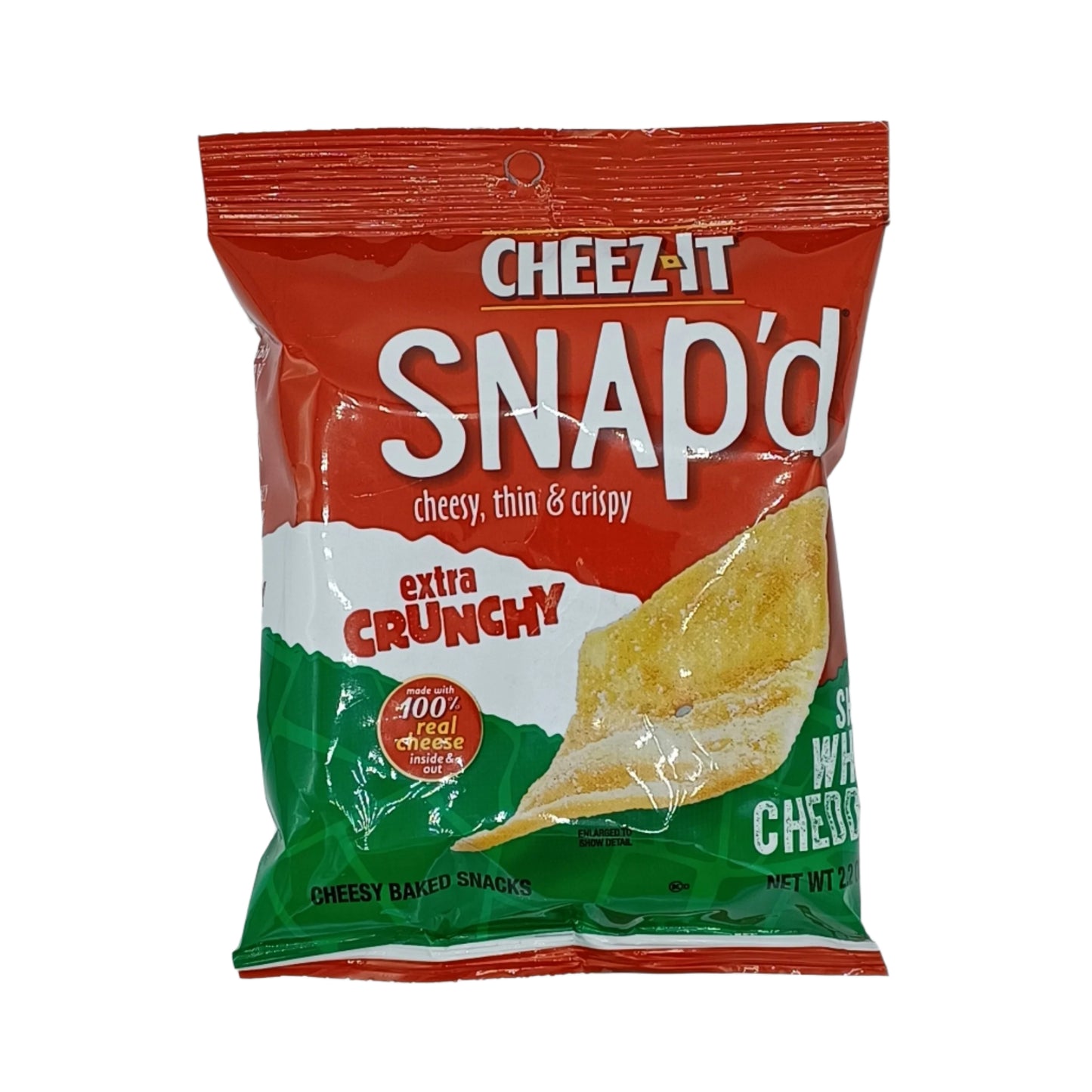 CheezitSnap'd ExtraCrunchy SharpWhiteCheddar 2.2oz