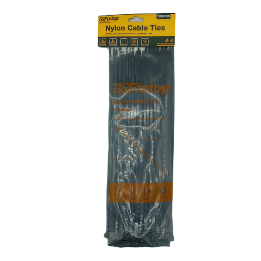 GSFixTop Nylon CableTies 100ct ZipTies 14302