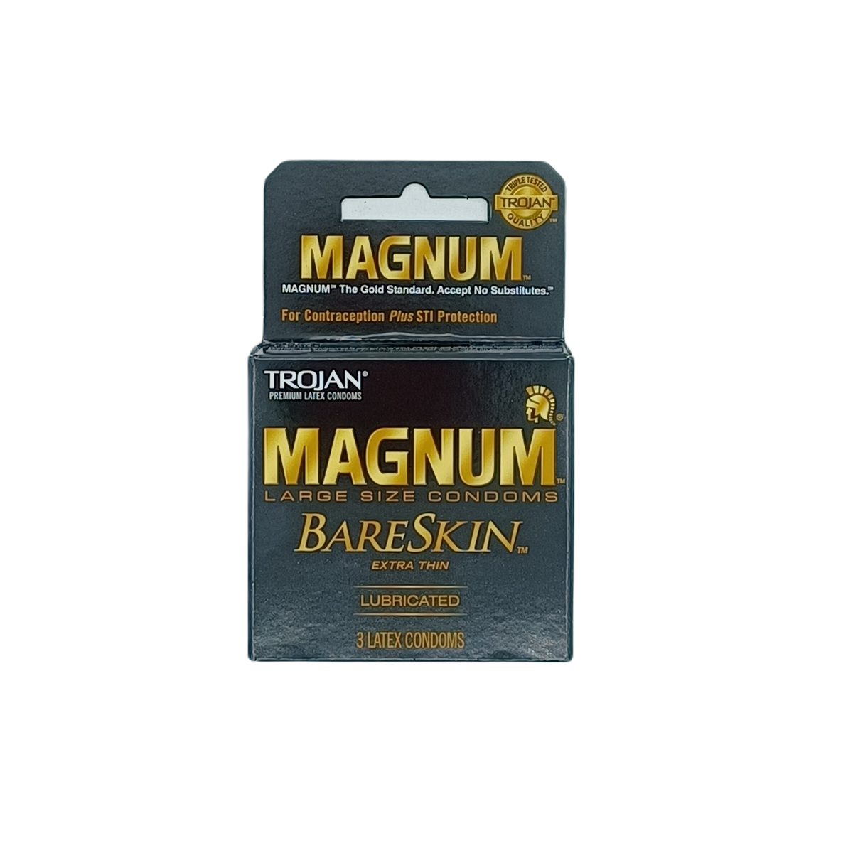 Trojan Magnum Bareskin 6pk/3ct