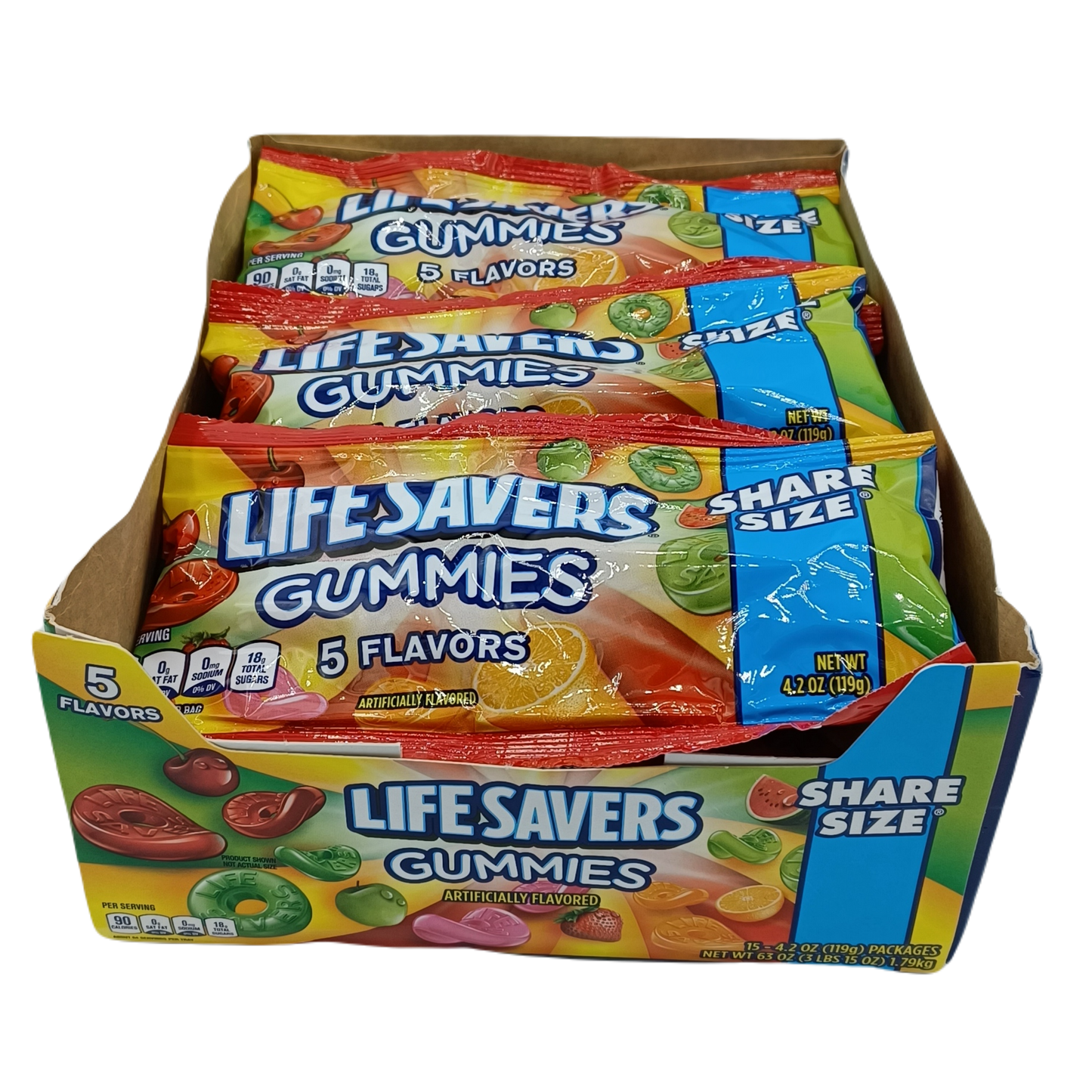 Life Savers gummies 5 Flav 4.2oz/15ct