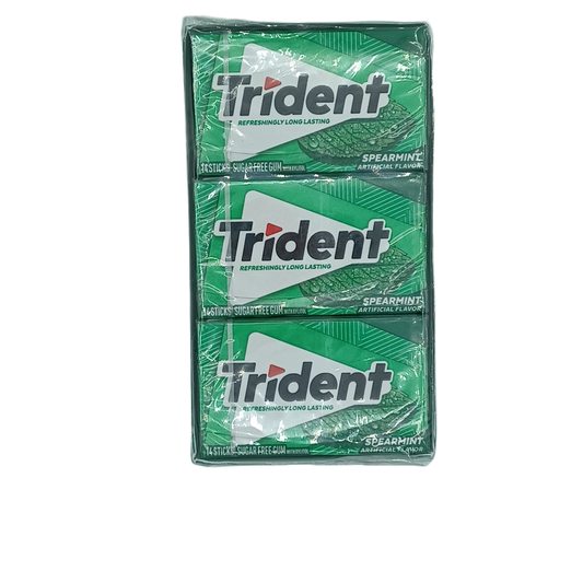 Trident Spearmint 14pk/15ct
