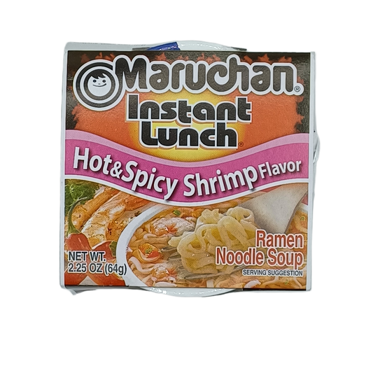 Maruchan Cup Hot Spicy Shrimp 12ct