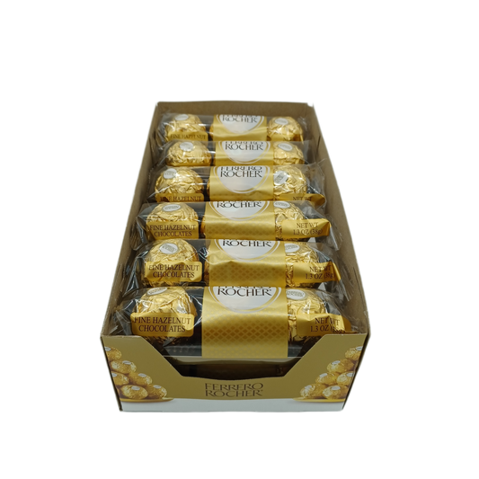 Ferrero Rocher Hazelnut Chocolate 3pk/12ct