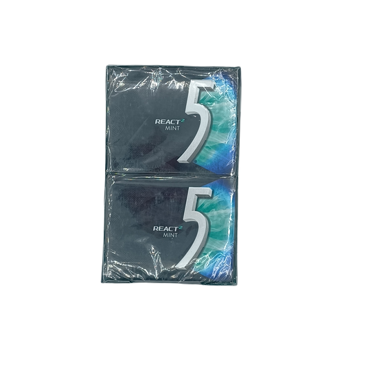 Wrigley 5 React Mint 15/10ct