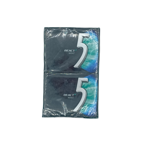 Wrigley 5 React Mint 15/10ct