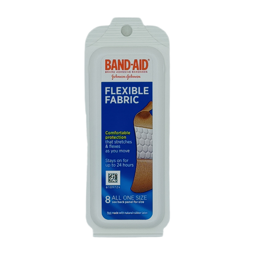 J & J Band Aid Fabric 8pk/12ct