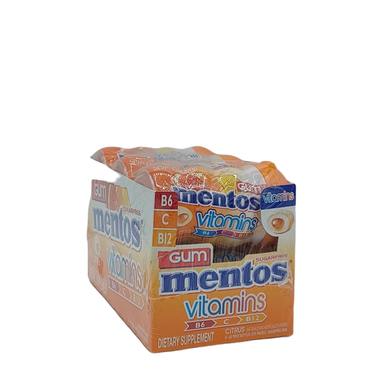 Mentos Vitamins Citrus 6ct