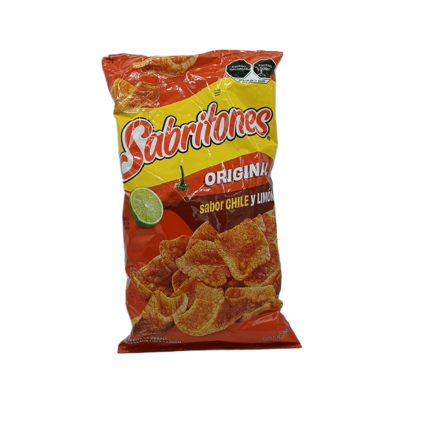 Mexican Sabritones Original Chile y Limon 160g