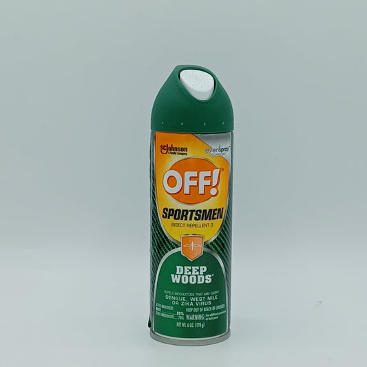 Off Sportsmen Insect Repellent 3 6oz