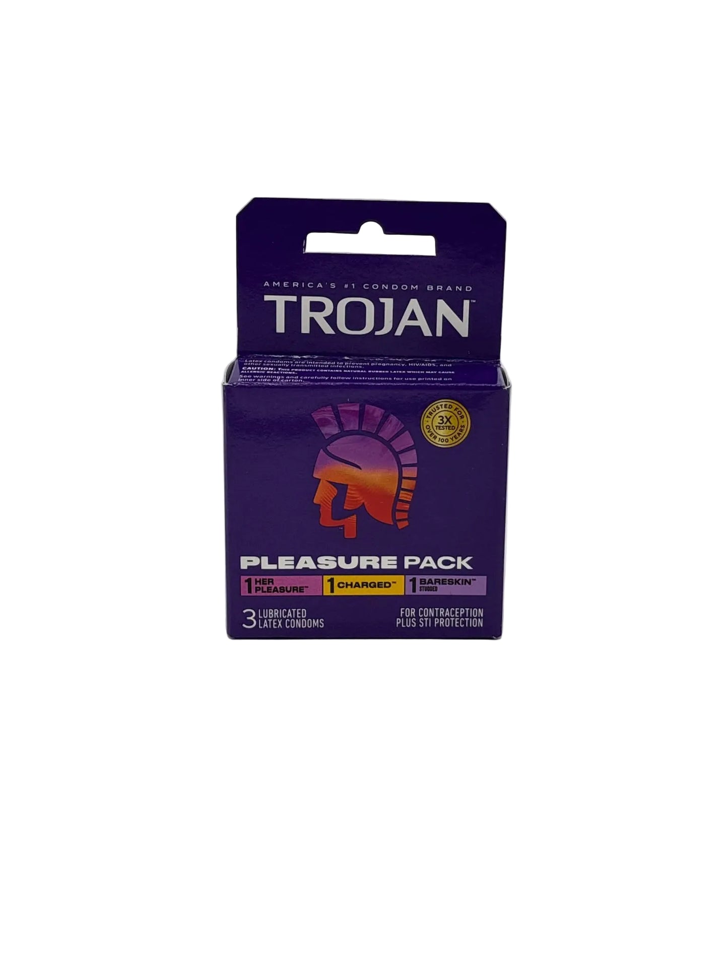 Trojan Pleasure Pack 6pk/3ct