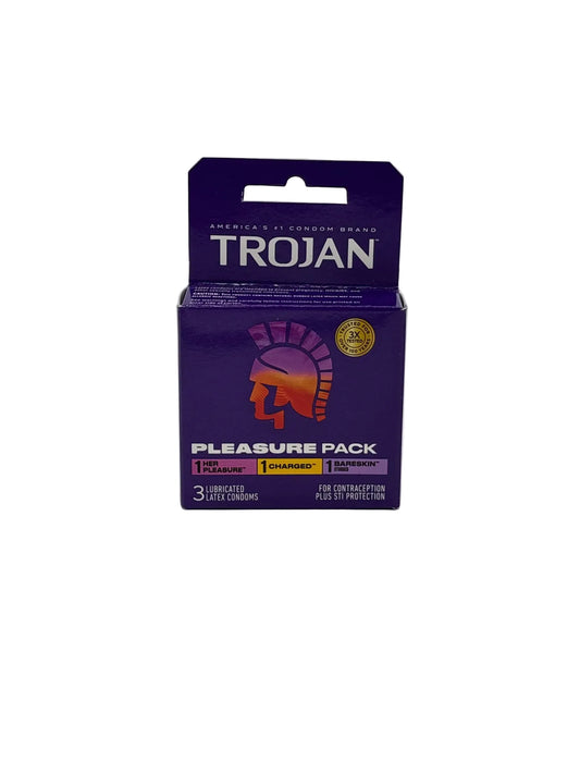 Trojan Pleasure Pack 6pk/3ct