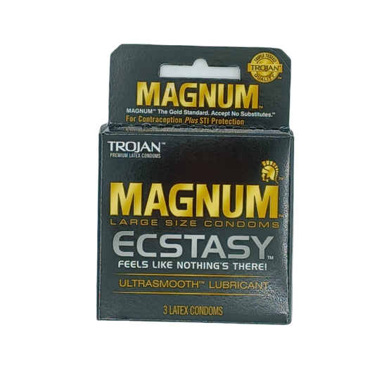 Trojan Magnum Ecstasy 6pk/3ct