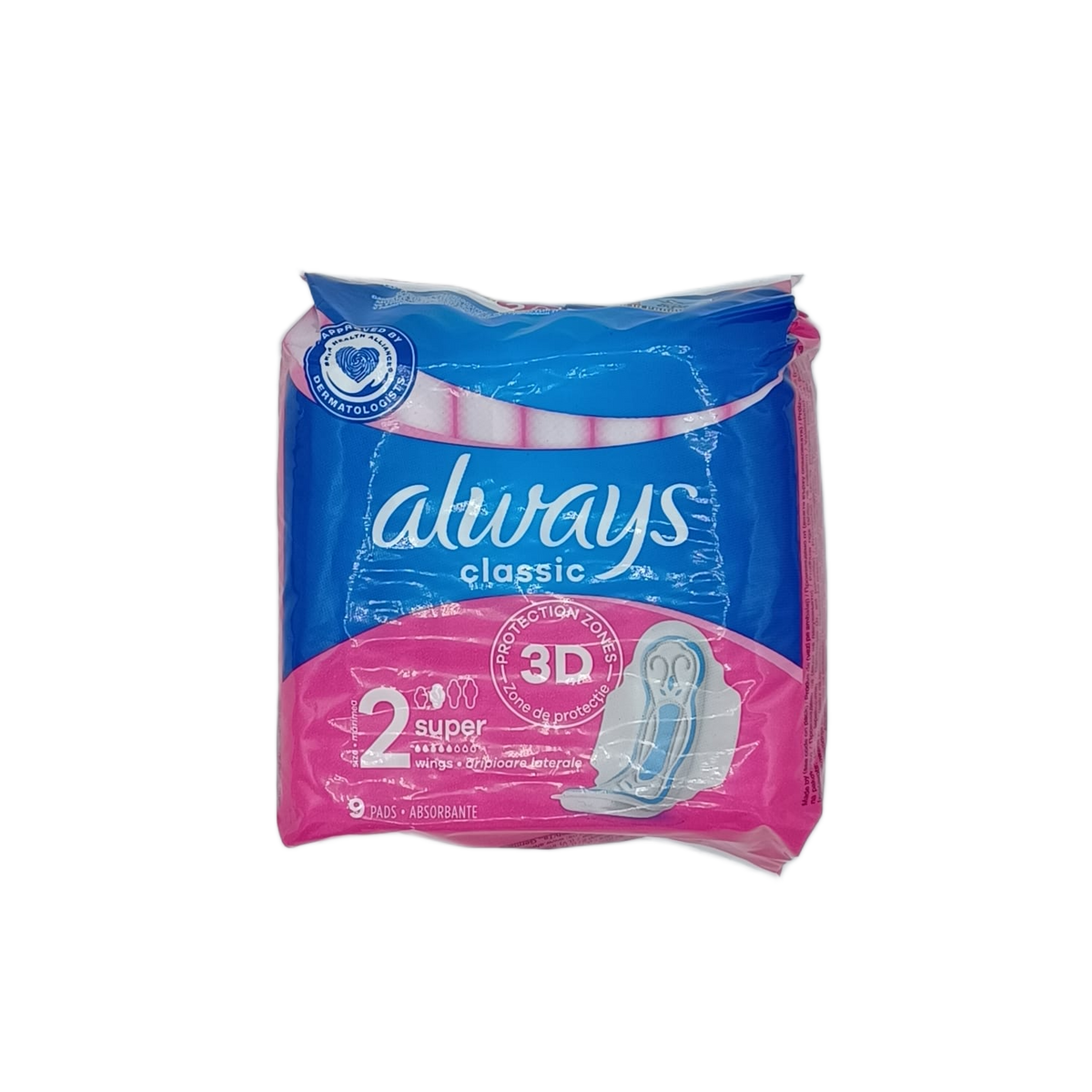 Always Maxi Wings Size2  9ct