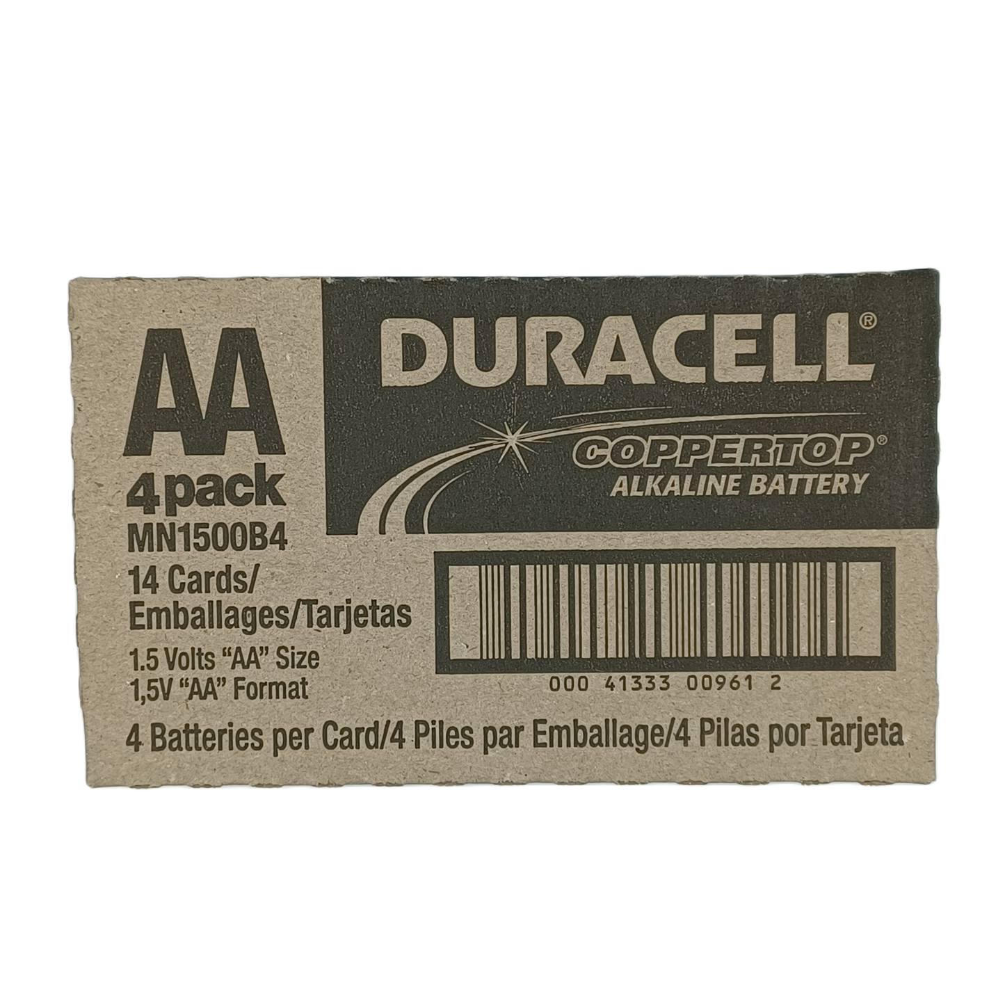Duracell AA Batteries 4pk/14ct